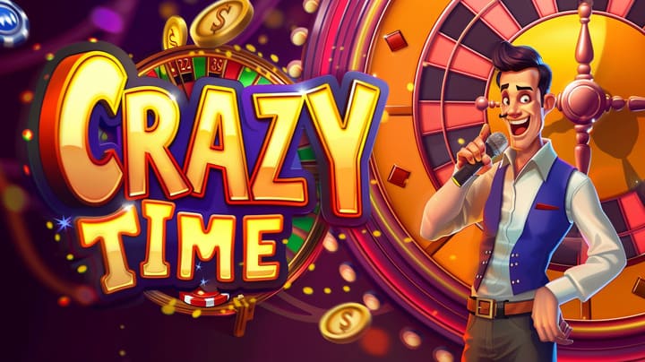 6777BD COM Crazy Time live - wheel game show with multipliers